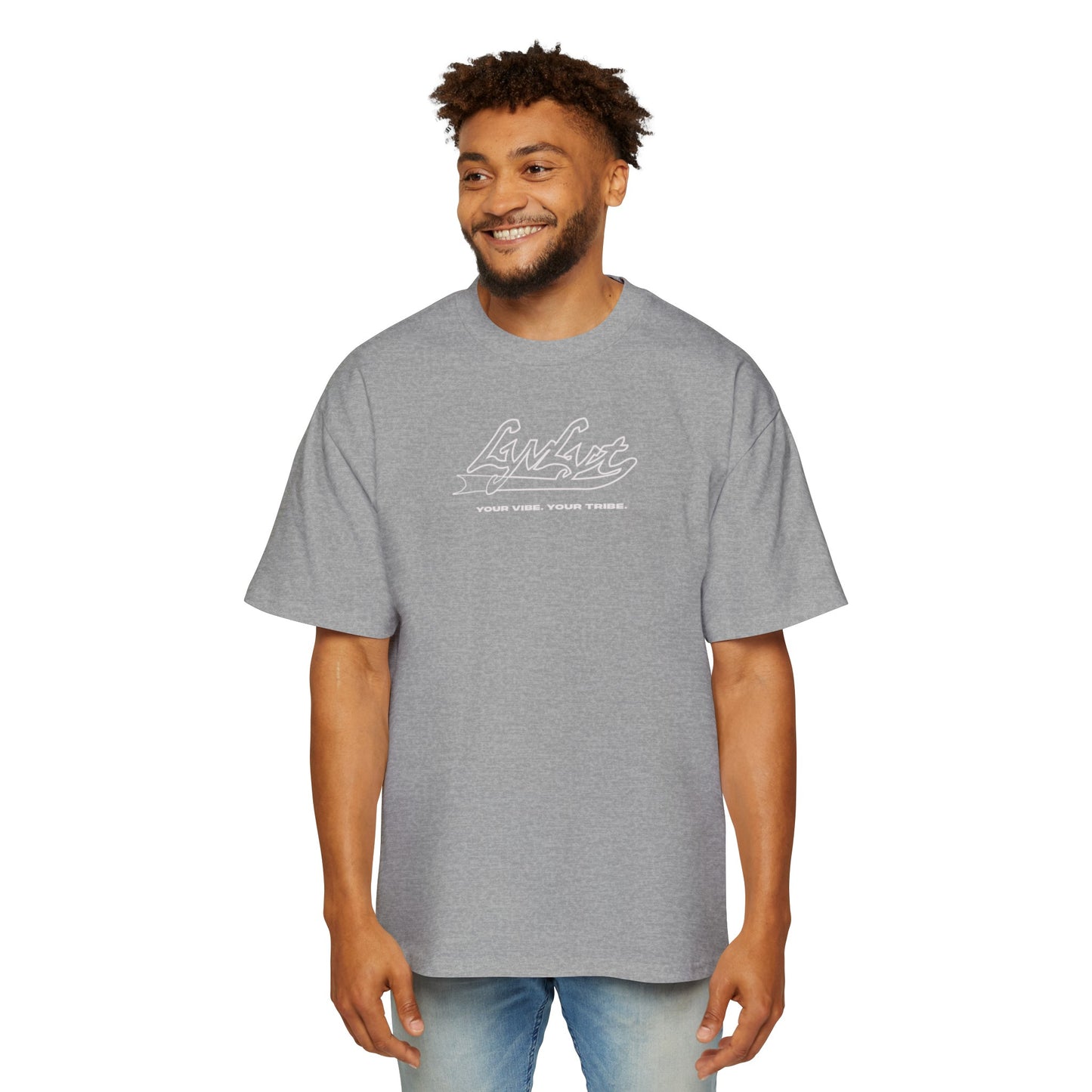 Men's Oversized "Tribe" Tee (Heather)