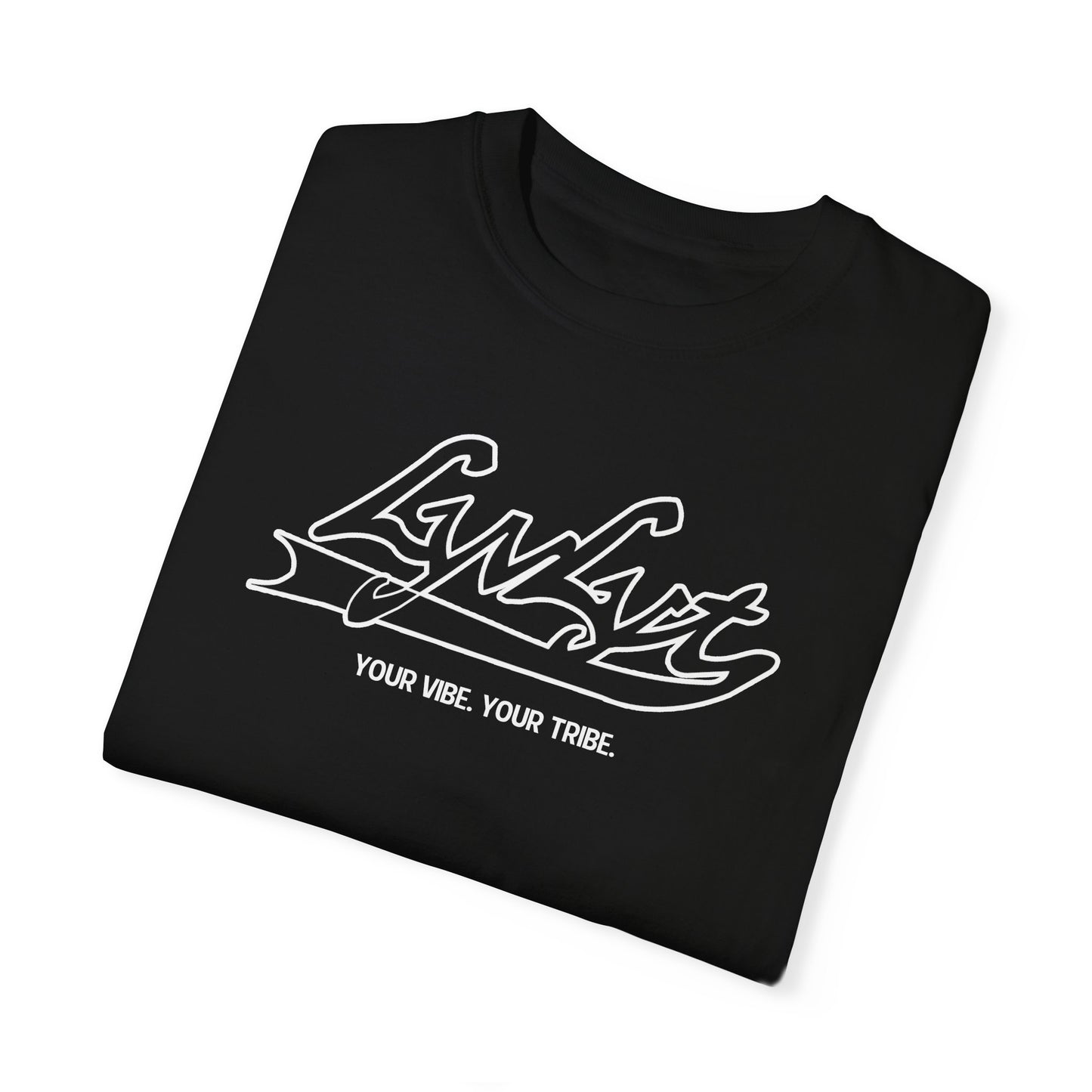 Unisex 'LYVLYT' Tee (Pitch Black)